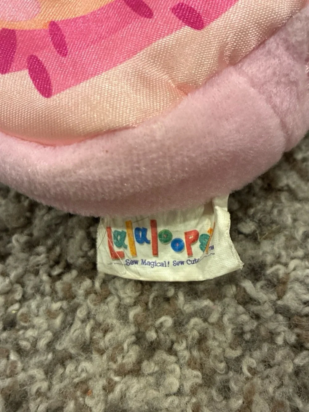 Pink Plush Kids Coin Purse LalaLoopsy